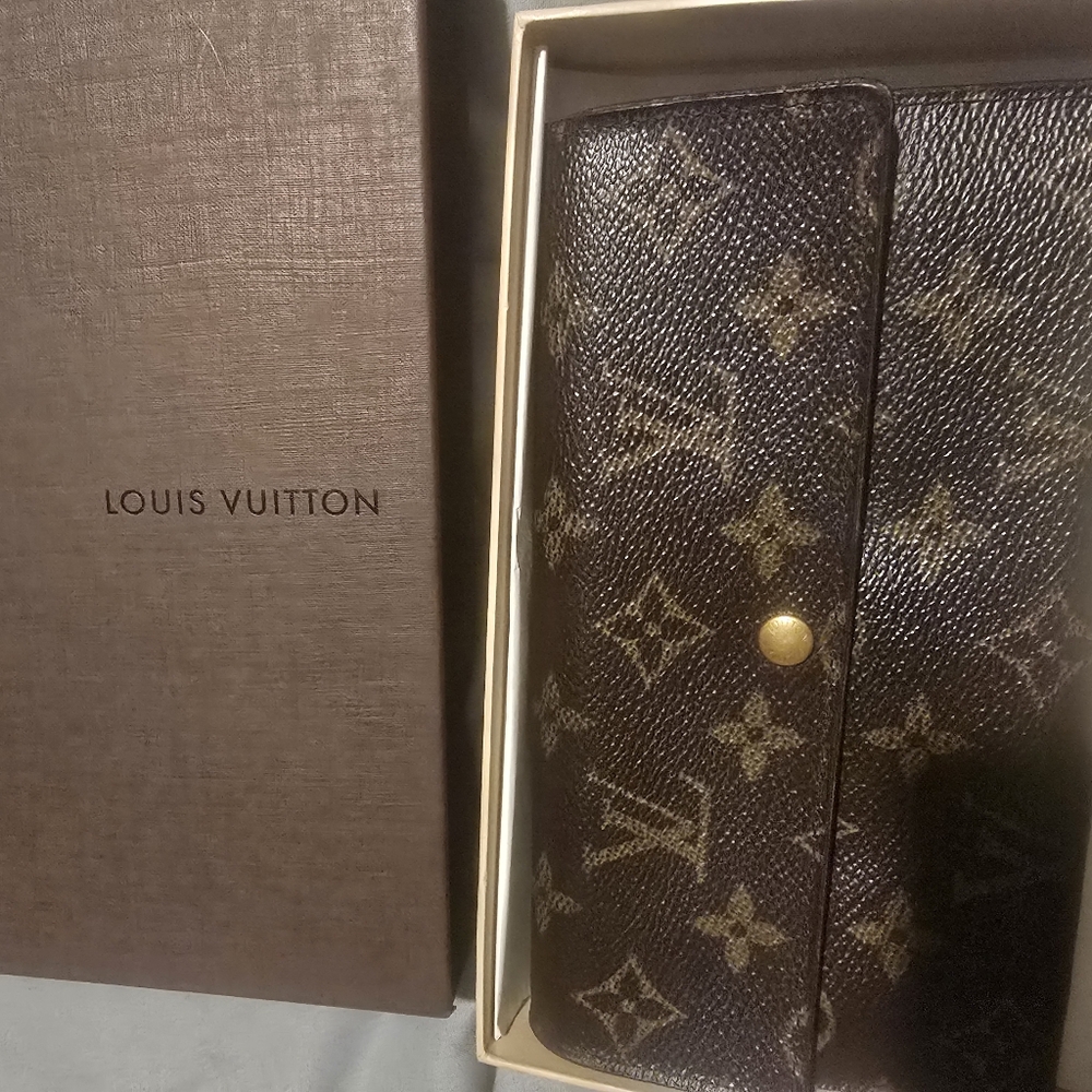 Louis Vuitton Brown Monogram Wallet
